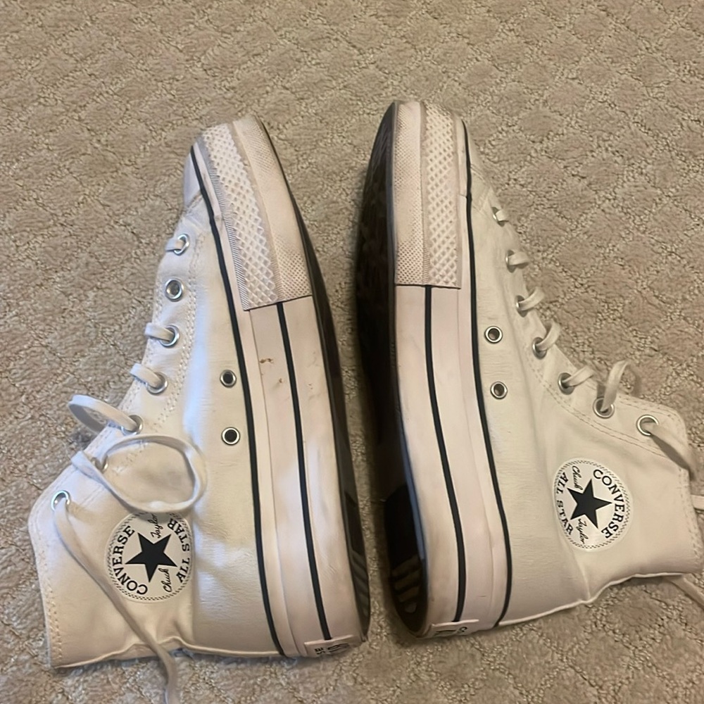 Platform converse white